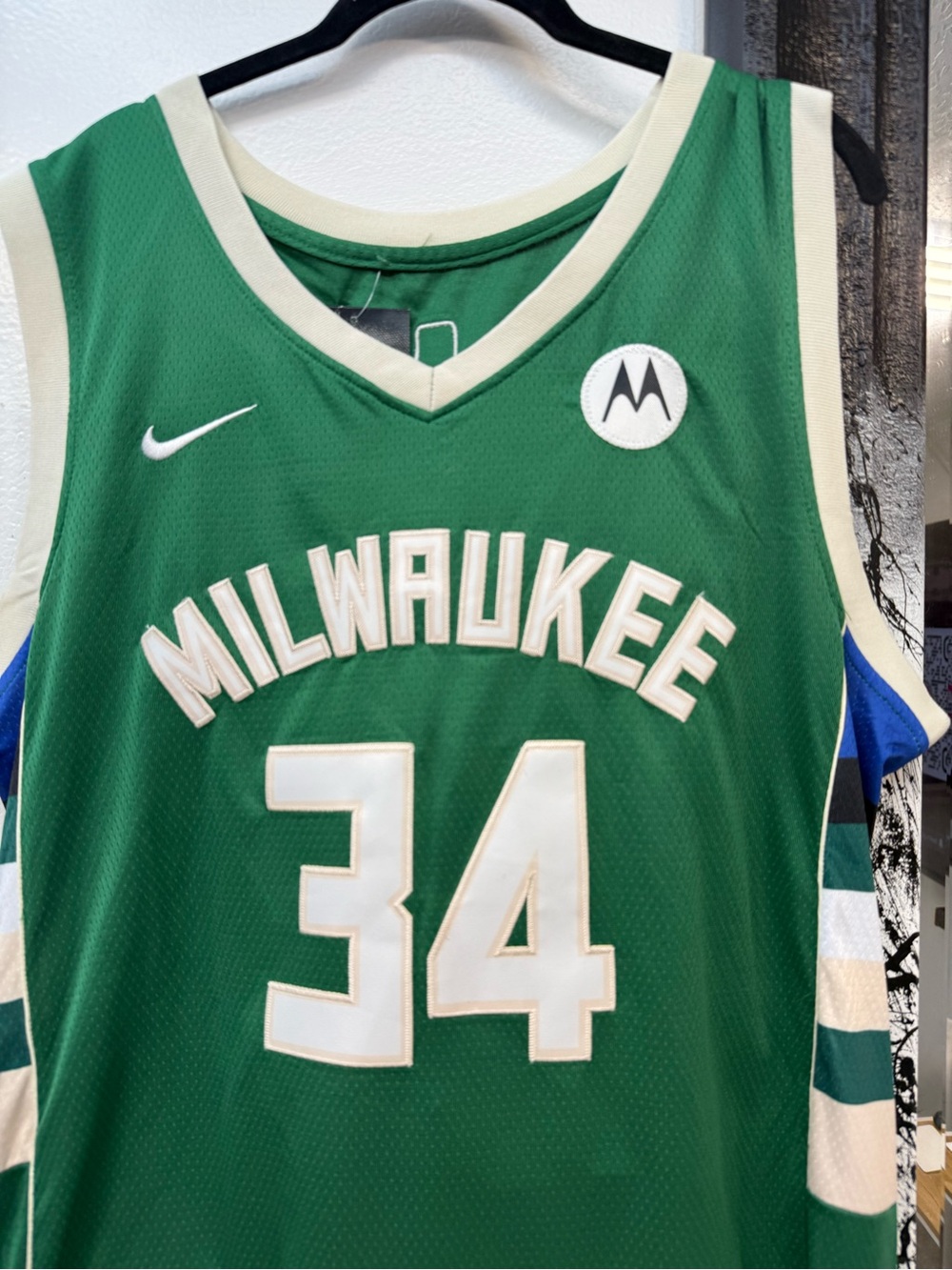 Nike giannis antetokounmpo Milwaukee Bucks Nba #34 Basketball Jersey - Picture 2 of 6